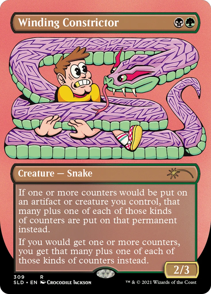 Winding Constrictor · Secret Lair Drop