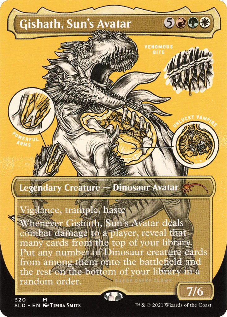 Gishath, Sun's Avatar · Secret Lair Drop
