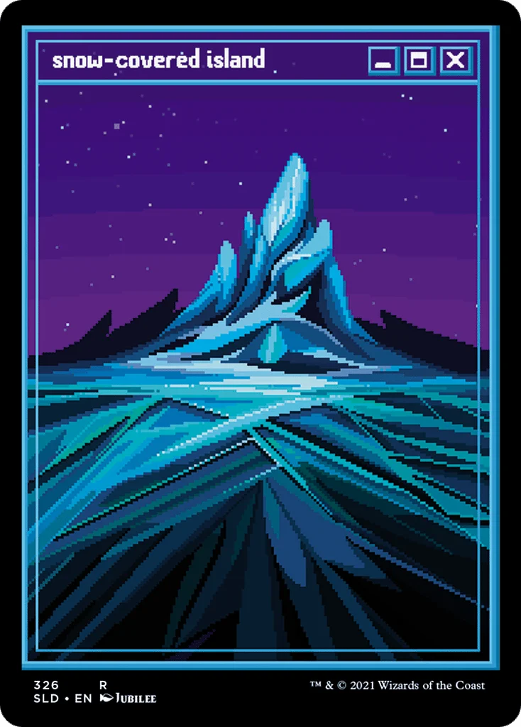 Snow-Covered Island · Secret Lair Drop