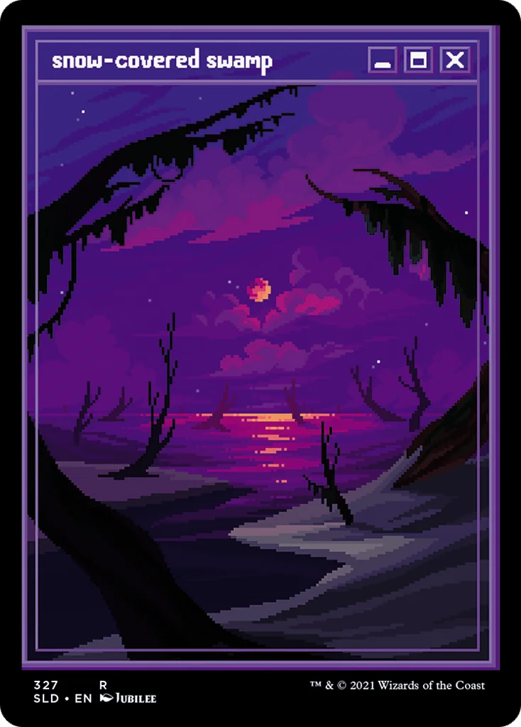 Snow-Covered Swamp · Secret Lair Drop