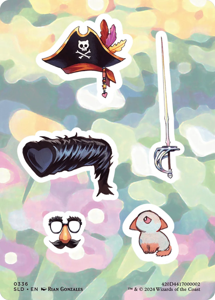 Sticker sheet · Secret Lair Drop
