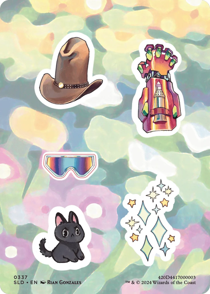 Sticker sheet · Secret Lair Drop