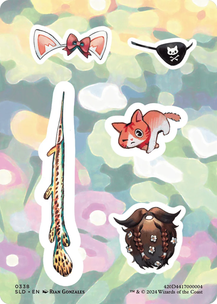 Sticker sheet · Secret Lair Drop