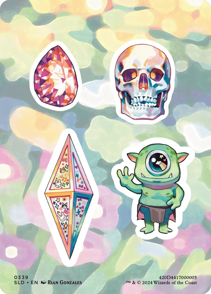Sticker sheet · Secret Lair Drop