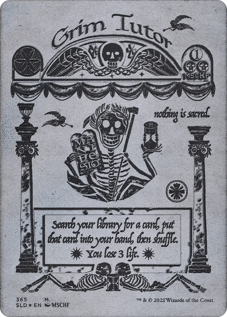Grim Tutor · Secret Lair Drop