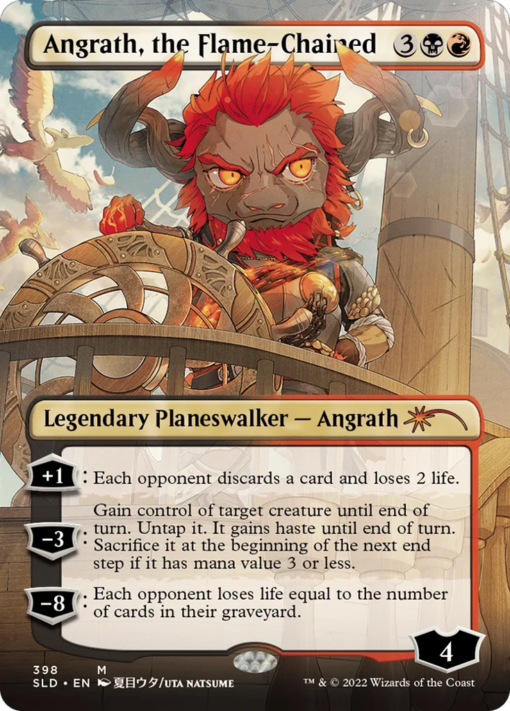Angrath, the Flame-Chained · Secret Lair Drop