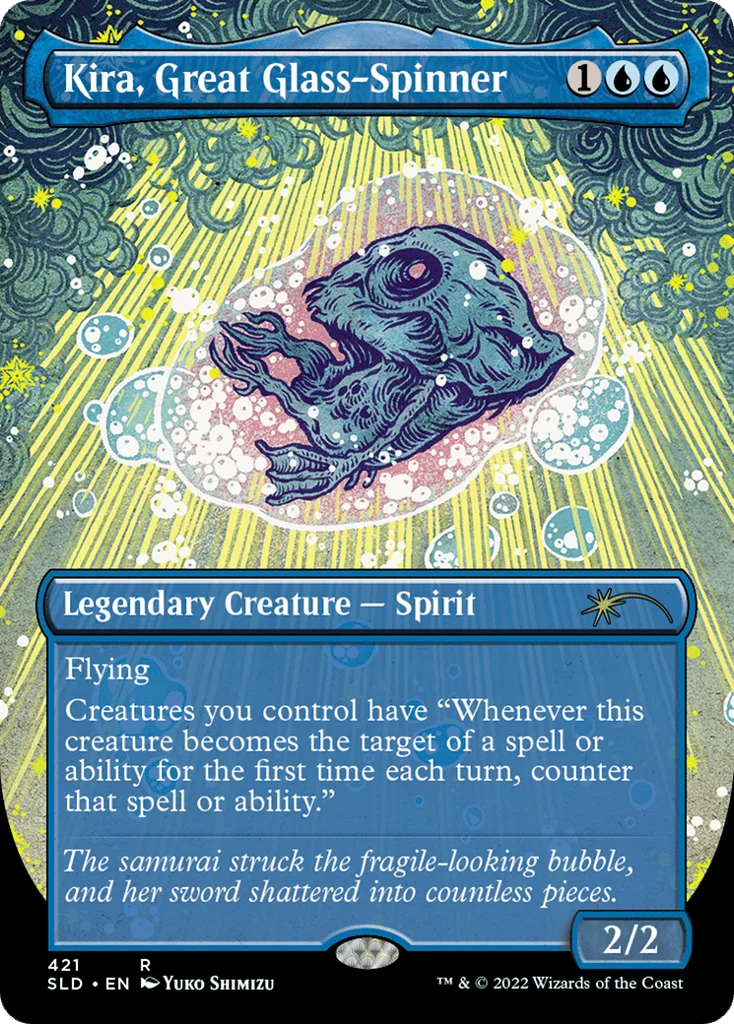 Kira, Great Glass-Spinner · Secret Lair Drop