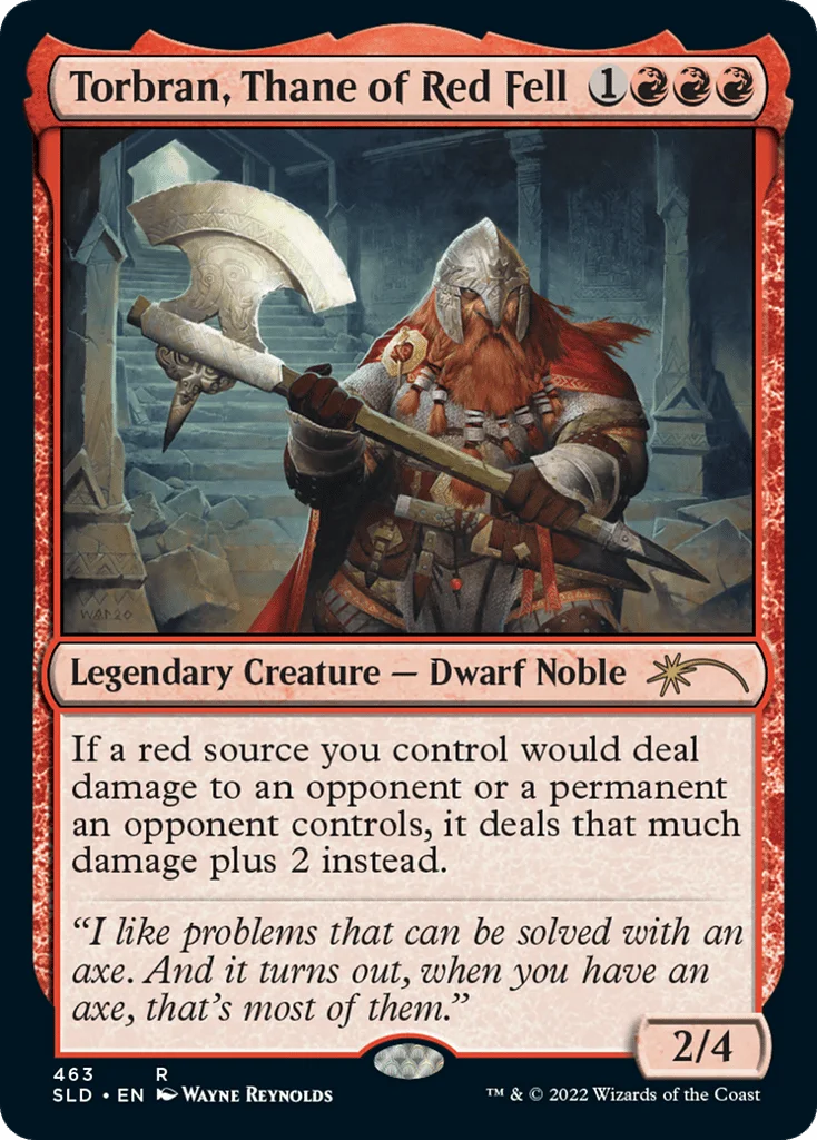 Torbran, Thane of Red Fell · Secret Lair Drop