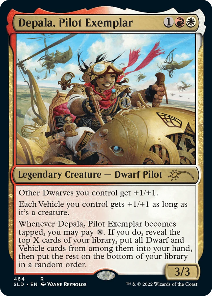 Depala, Pilot Exemplar · Secret Lair Drop