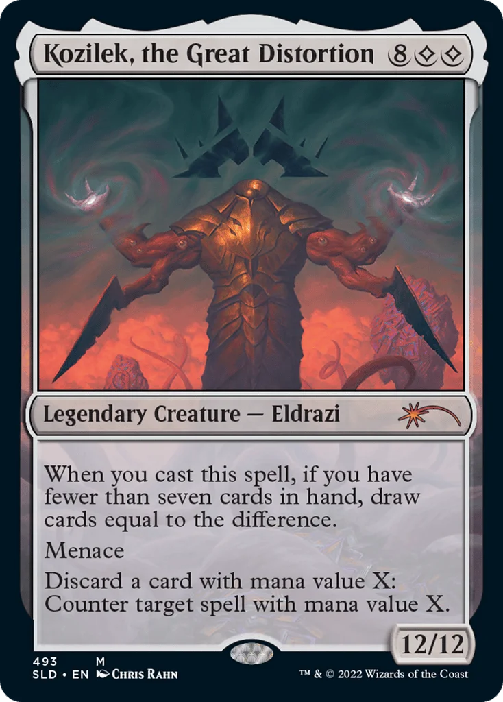 Kozilek, the Great Distortion · Secret Lair Drop