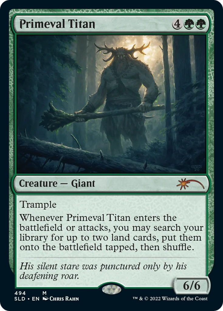 Primeval Titan · Secret Lair Drop