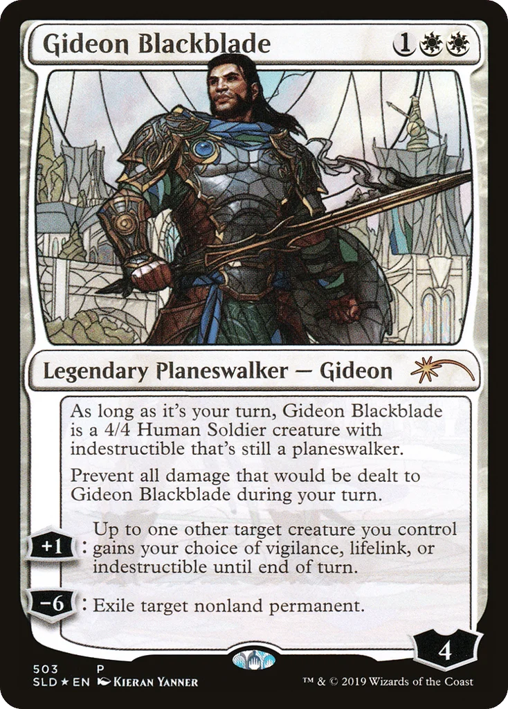 Gideon Blackblade · Secret Lair Drop