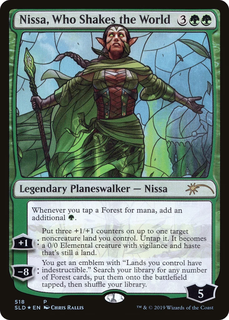 Nissa, Who Shakes the World · Secret Lair Drop