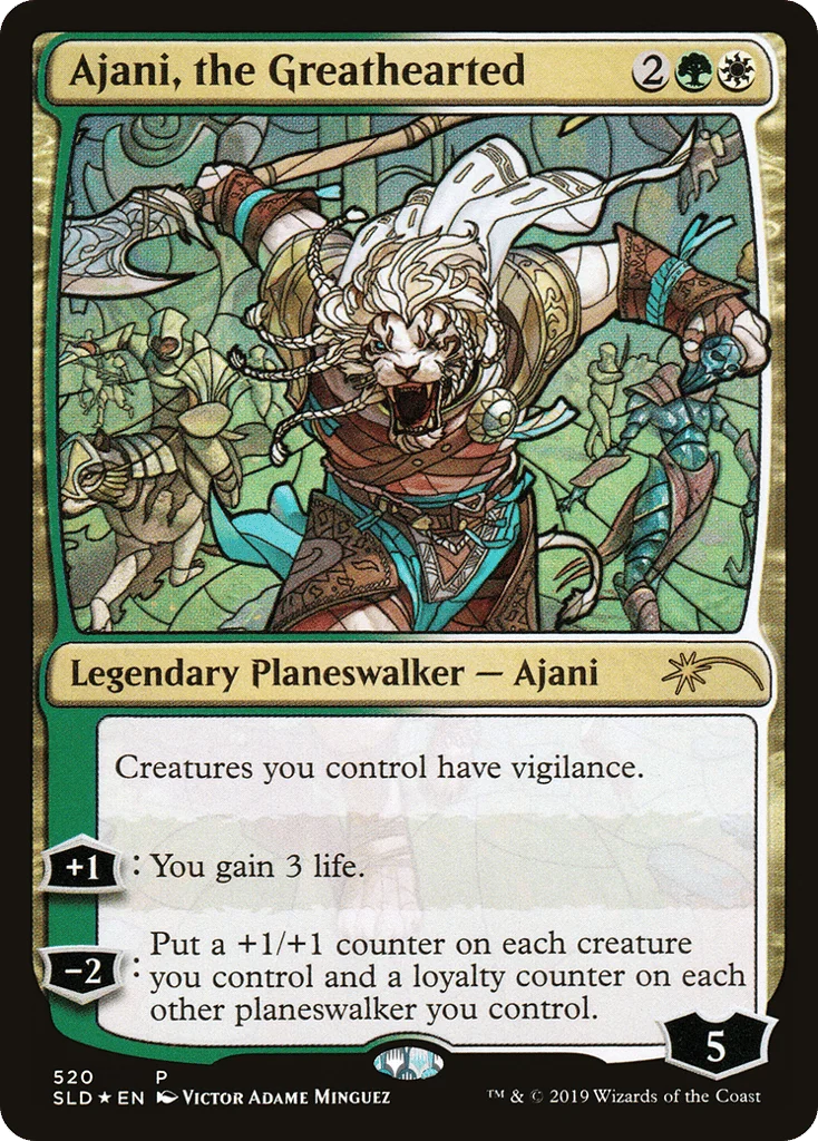 Ajani, the Greathearted · Secret Lair Drop