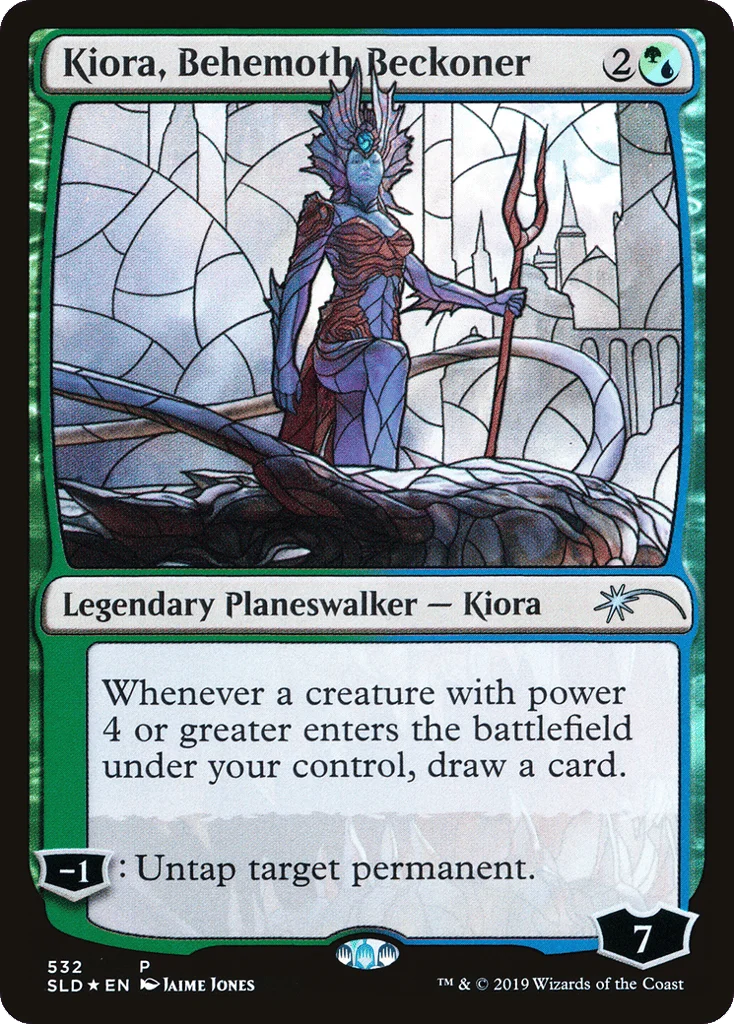 Kiora, Behemoth Beckoner · Secret Lair Drop