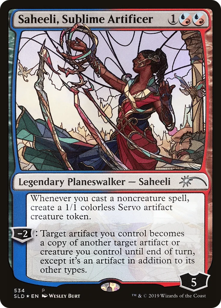 Saheeli, Sublime Artificer · Secret Lair Drop