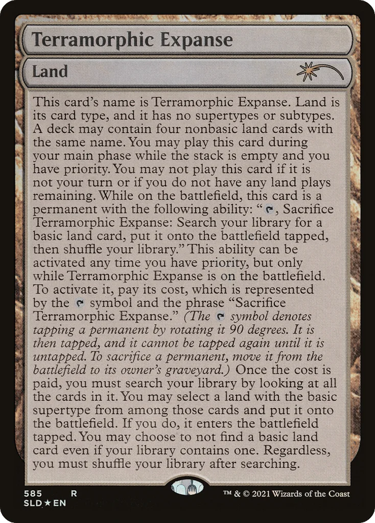 Terramorphic Expanse · Secret Lair Drop