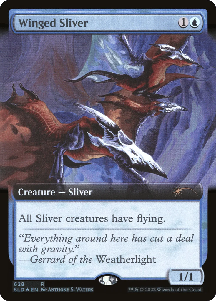 Winged Sliver · Secret Lair Drop