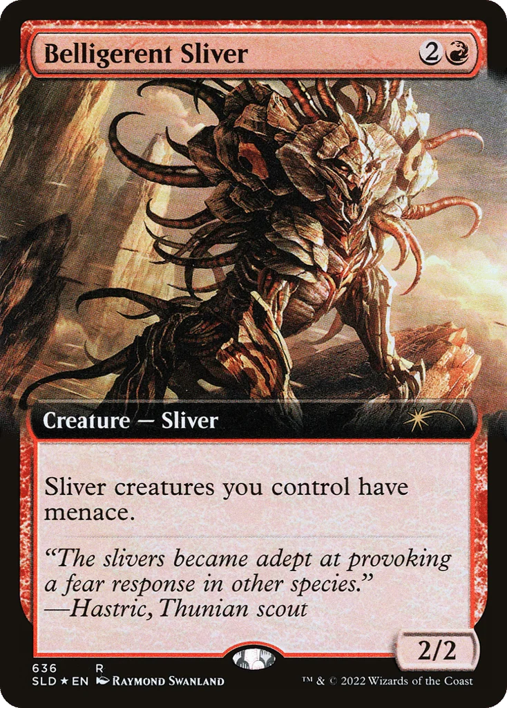 Belligerent Sliver · Secret Lair Drop