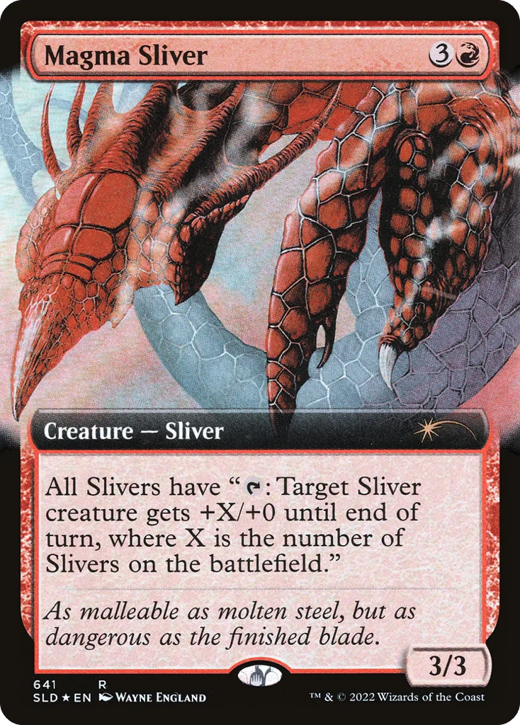 Magma Sliver · Secret Lair Drop