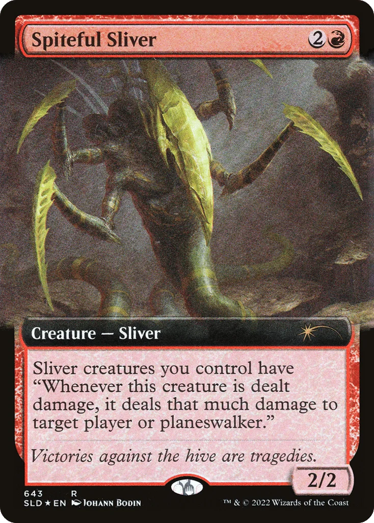 Spiteful Sliver · Secret Lair Drop