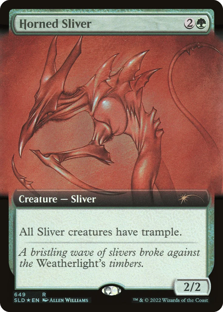 Horned Sliver · Secret Lair Drop
