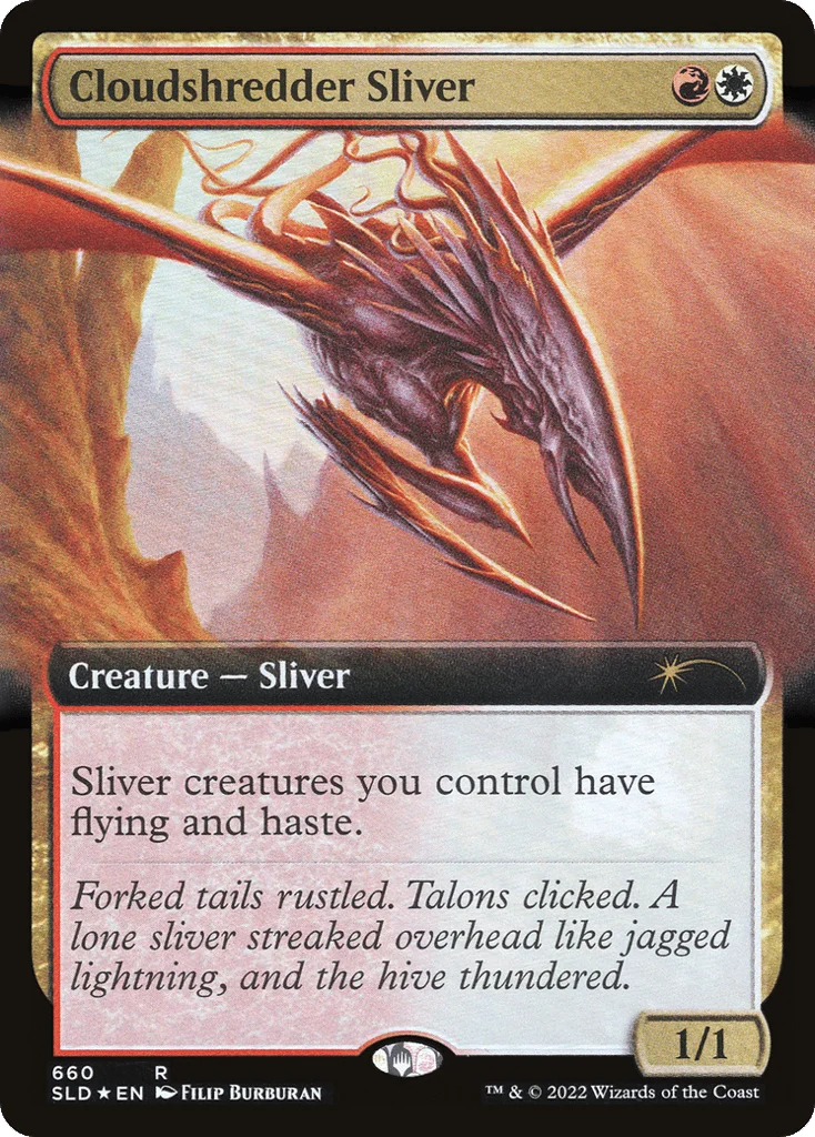 Cloudshredder Sliver · Secret Lair Drop