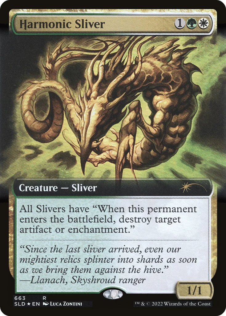 Harmonic Sliver · Secret Lair Drop