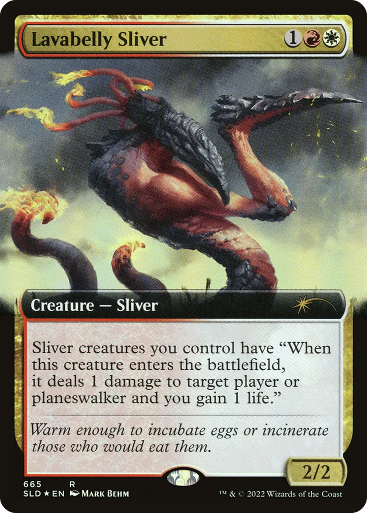 Lavabelly Sliver · Secret Lair Drop