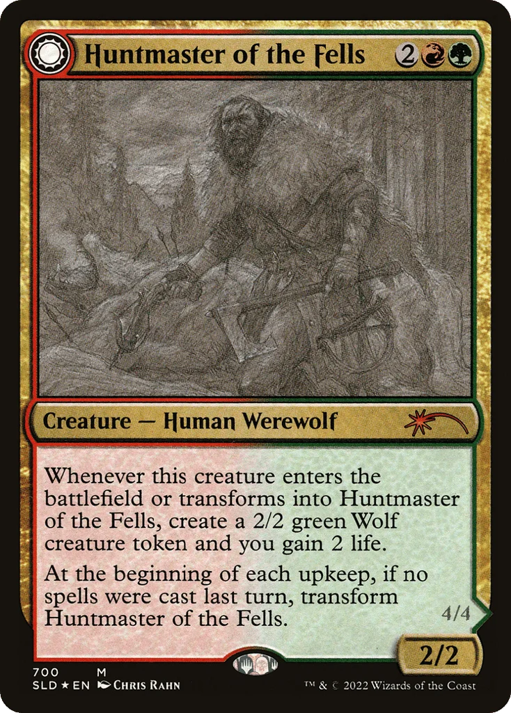 Huntmaster of the Fells // Ravager of the Fells · Secret Lair Drop