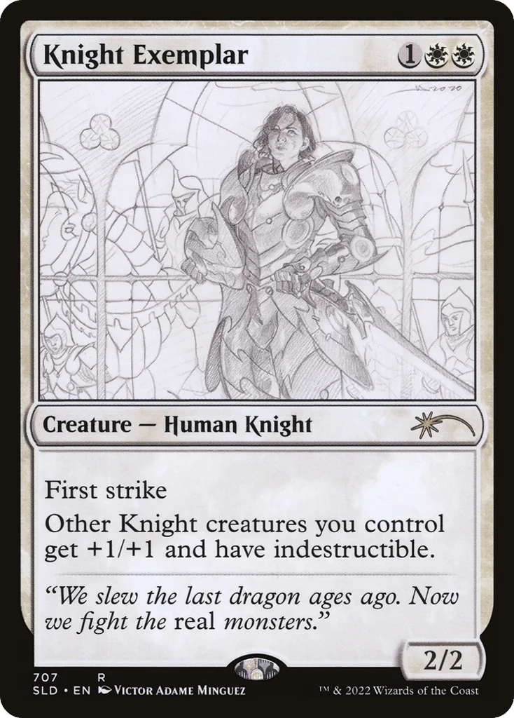 Knight Exemplar · Secret Lair Drop