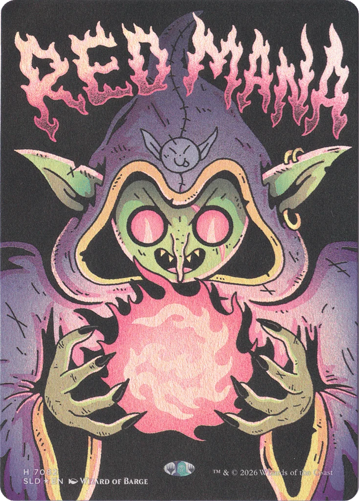 Red Mana · Secret Lair Drop