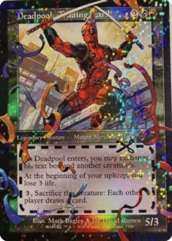Deadpool, Trading Card