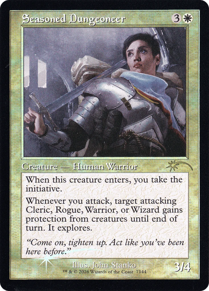 Seasoned Dungeoneer · Secret Lair Drop
