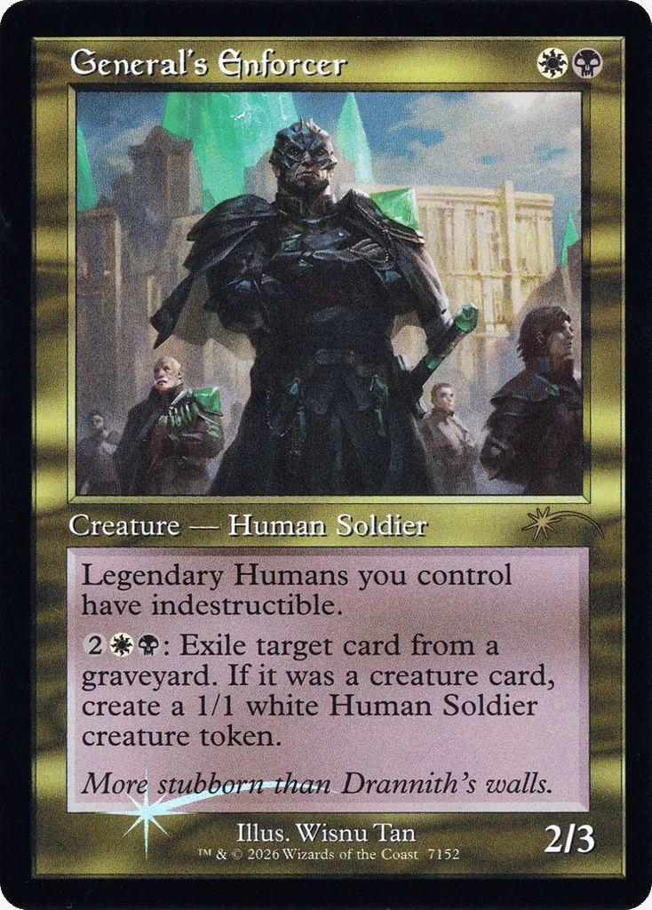 General's Enforcer · Secret Lair Drop