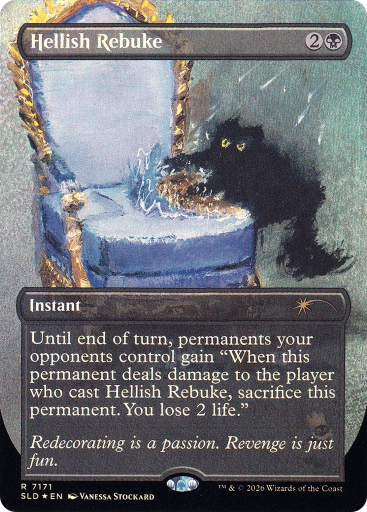 Hellish Rebuke · Secret Lair Drop