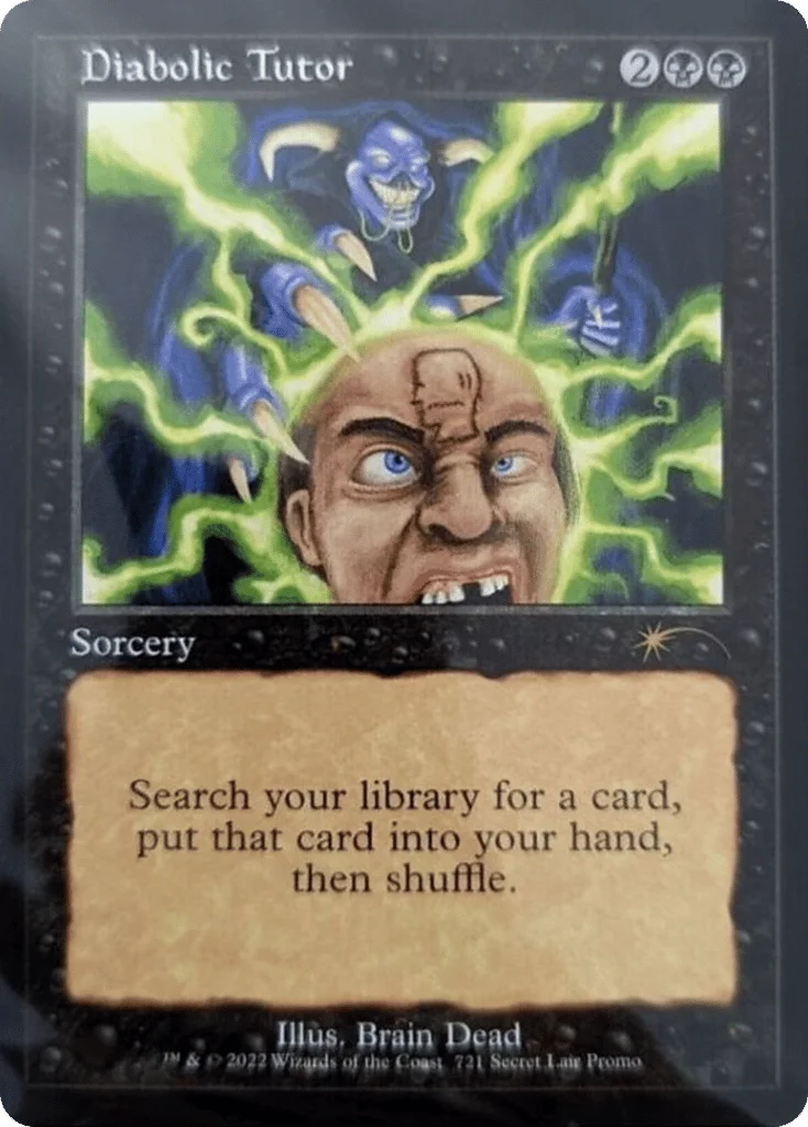 Diabolic Tutor · Secret Lair Drop