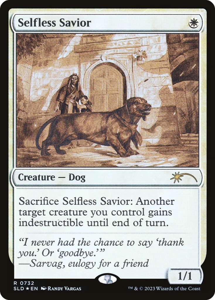 Selfless Savior · Secret Lair Drop
