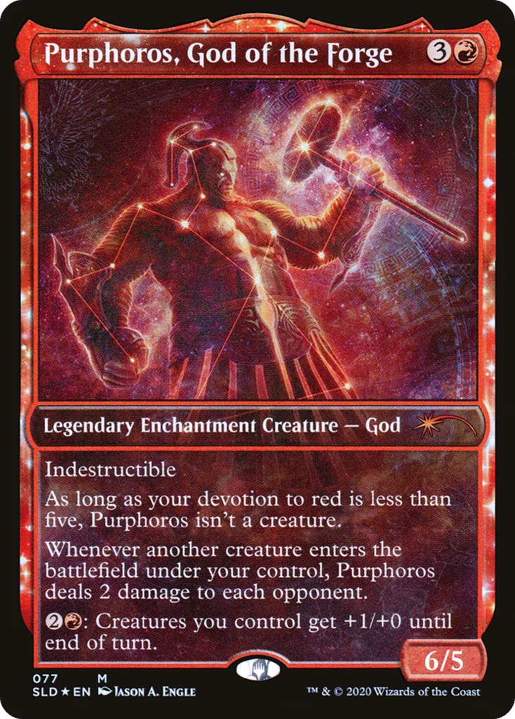 Purphoros, God of the Forge · Secret Lair Drop