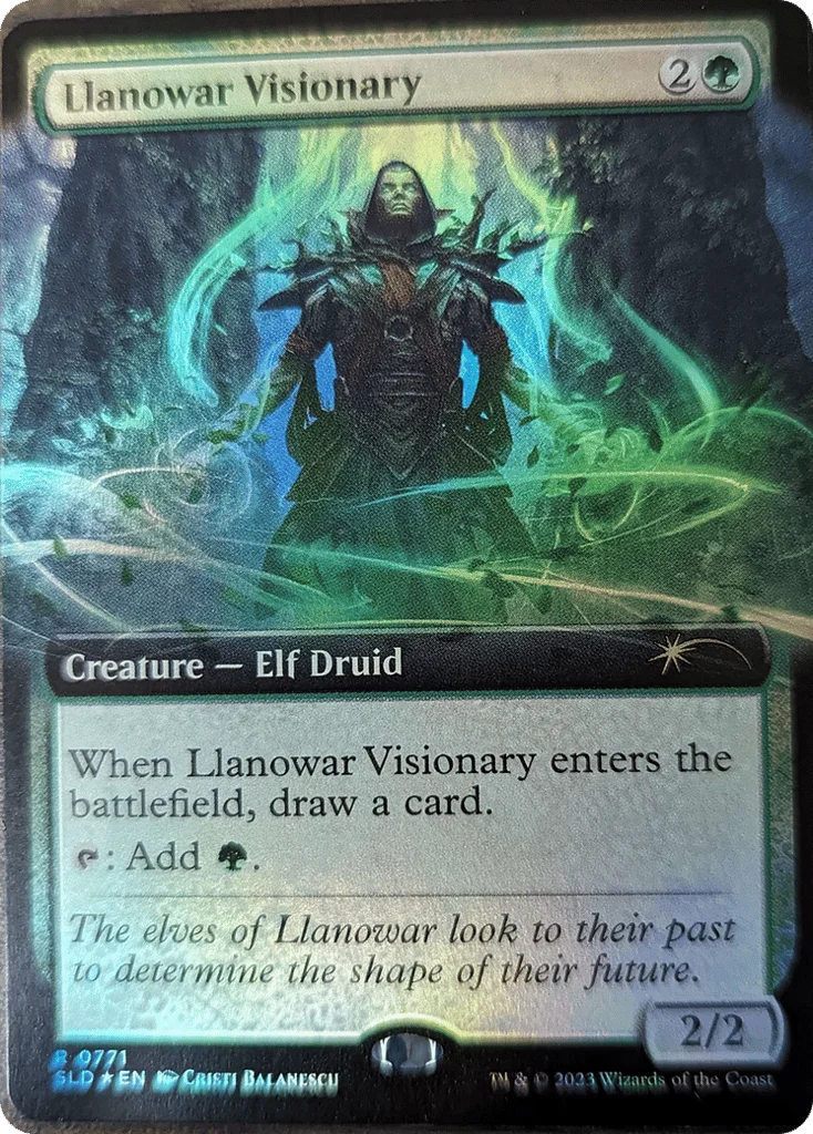 Llanowar Visionary · Secret Lair Drop