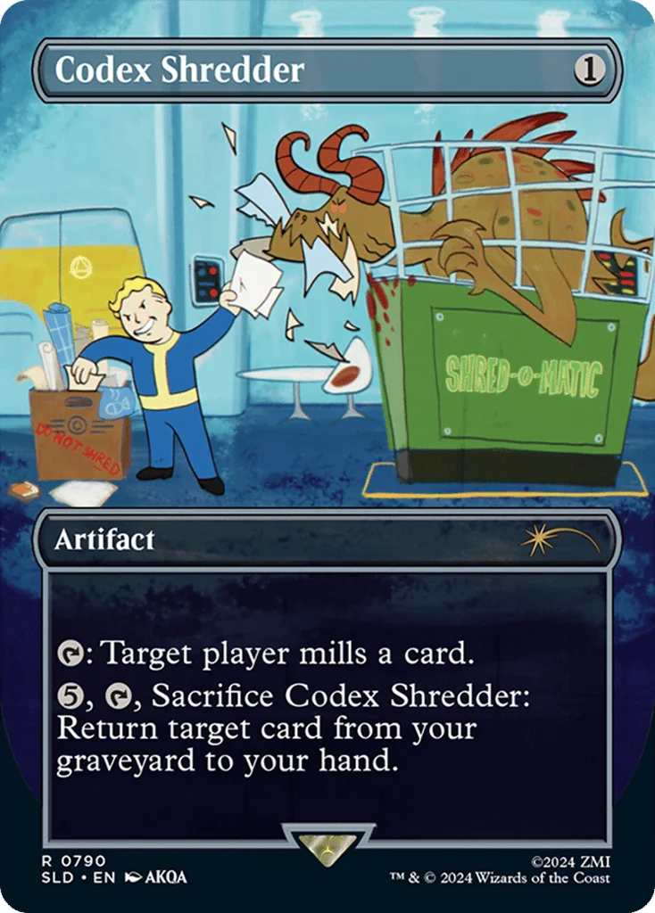 Codex Shredder · Secret Lair Drop