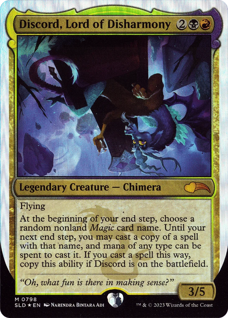 Discord, Lord of Disharmony · Secret Lair Drop