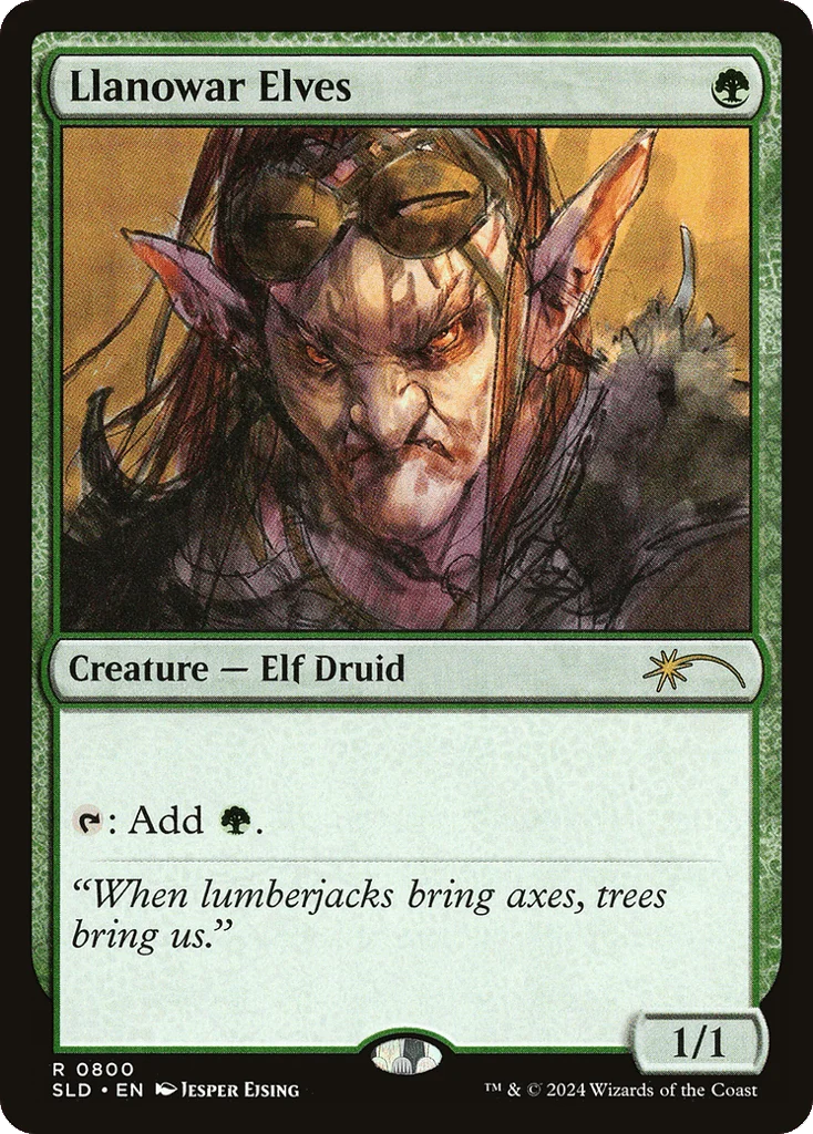 Llanowar Elves · Secret Lair Drop