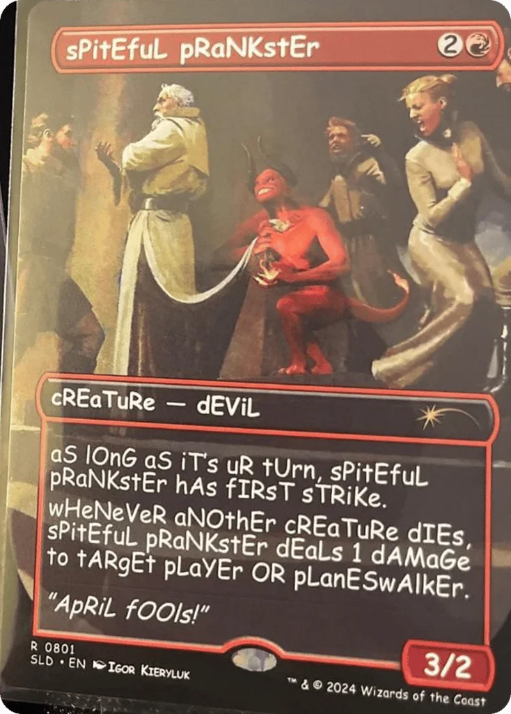 Spiteful Prankster · Secret Lair Drop
