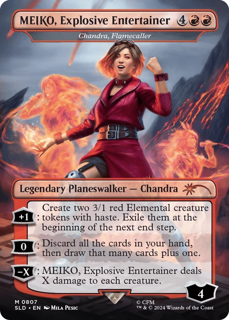 Chandra, Flamecaller · Secret Lair Drop