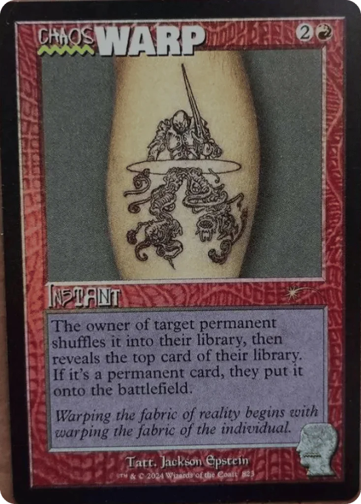 Chaos Warp · Secret Lair Drop