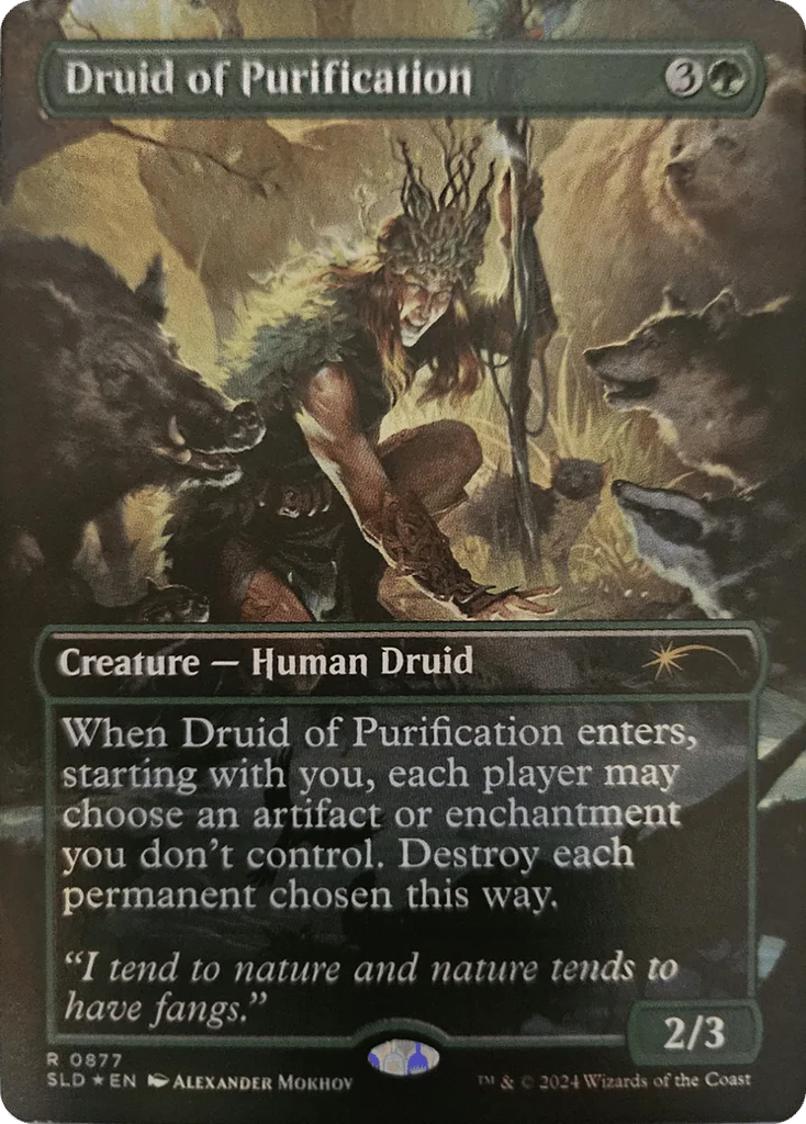 Druid of Purification · Secret Lair Drop