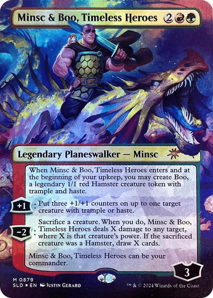 Minsc & Boo, Timeless Heroes · Secret Lair Drop