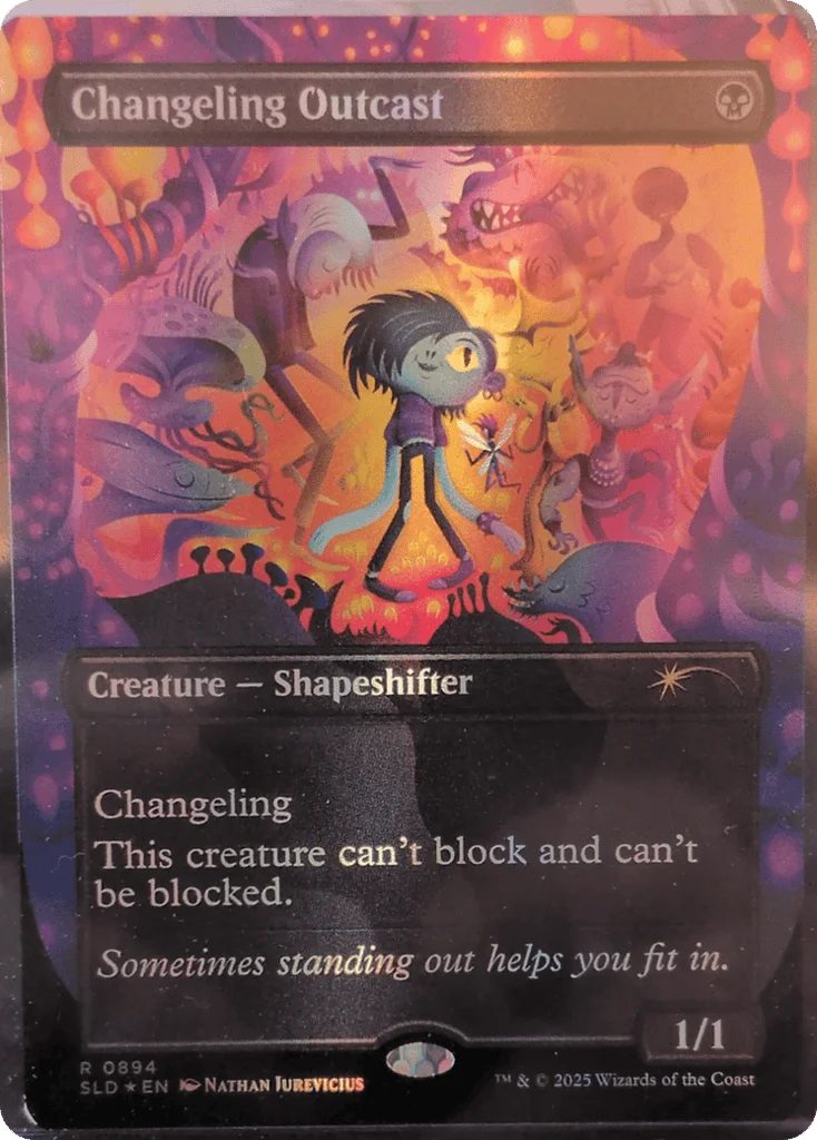 Changeling Outcast · Secret Lair Drop