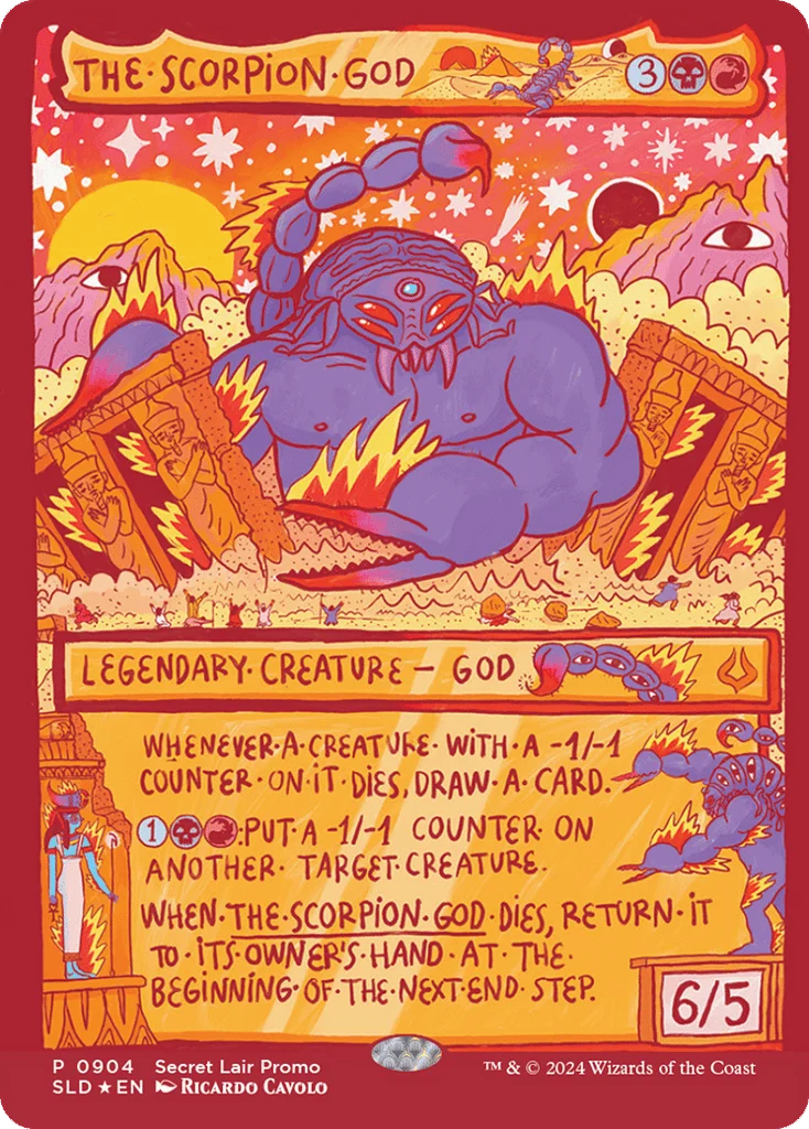 The Scorpion God · Secret Lair Drop